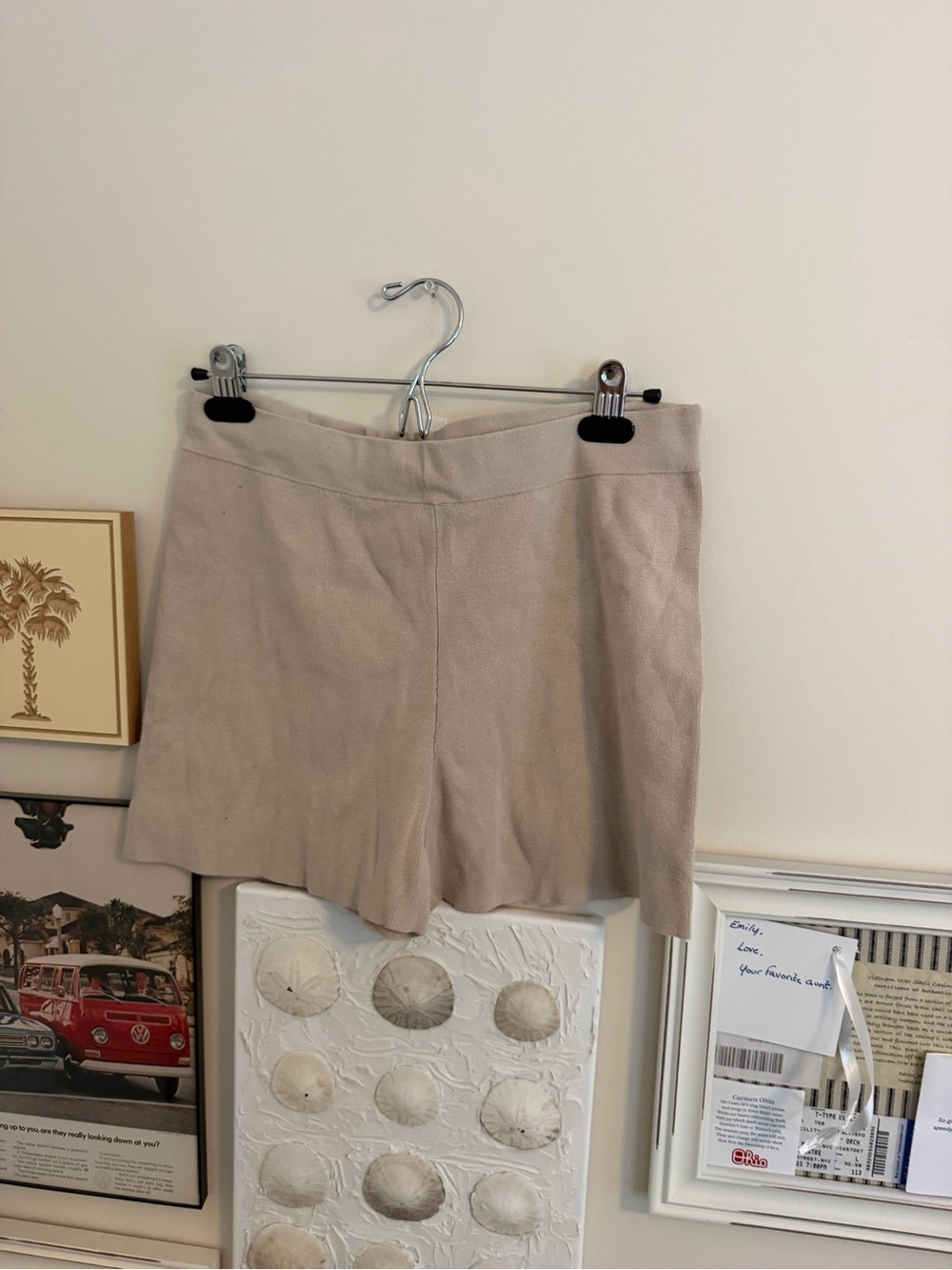 Bcbg Beige Women's Casual Pull-On Shorts